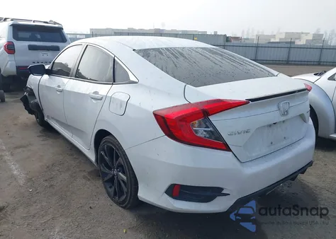 2020 Honda Civic Sport z USA, uszkodzony, nr VIN 19XFC2F86LE215694